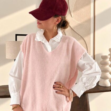 Pull Mathilde — Le pull Mathilde incarne à merveille l'esprit doux et délicatement féminin de l'arrière-saison avec sa maille